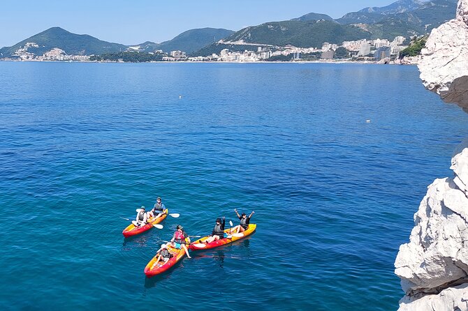 3.5-Hour Kayak Tour from Beсiсi to Sveti Stefan Island - Starting at Bečići Beach
