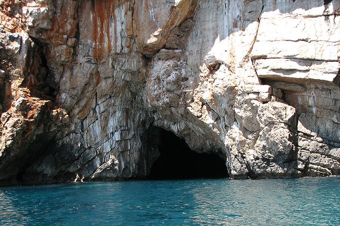 Best Private Blue Cave & Bay of Kotor Speedboat Tour - Mamula Fortress adds a short history lesson