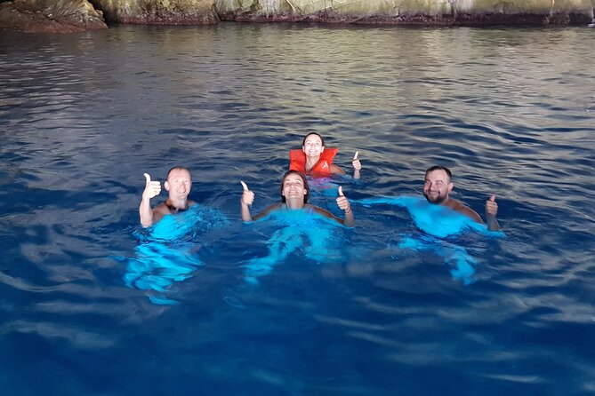 Blue Cave 3 hours GROUP tour with modern speedboat - Speeding across the bay to the Blue Cave
