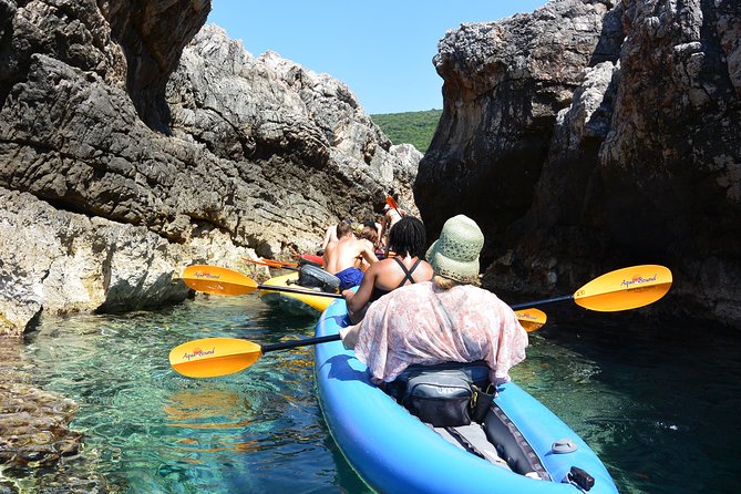 Blue Cave Kayak & Snorkel Adventure from Kotor / Tivat - Swimming, snorkeling, and the campground finish