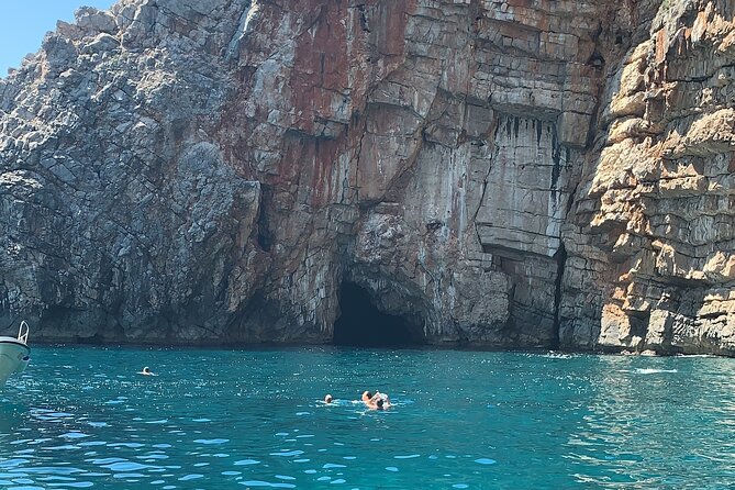 Blue Cave Kotor Swim, Mamula&Lady of the Rock 3 Hour Ticket Tour - Speed, music, and comfort on a small boat