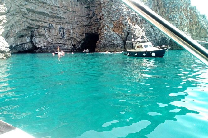 Boat tour to Lady of the Rock , Submarine base & Blue Cave swim - What the three-hour schedule feels like