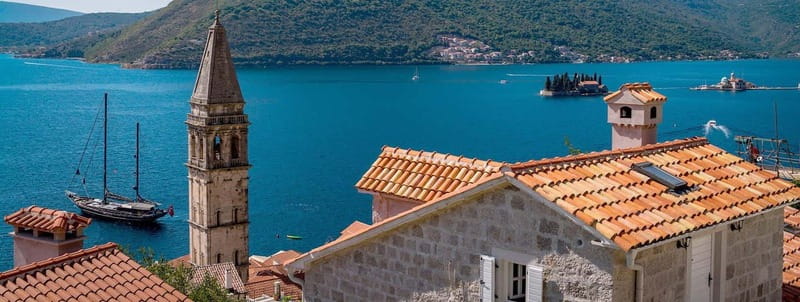 Bokokotor Bay, Blue Cave and panorama of Mamula - The Gulf of Tivat and Herceg Novi by speedboat