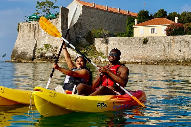 Budva Bay: Kayak & SUP Tour to Coastal Caves - Paddling past Budva’s Old Town