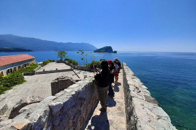 Budva City Tour - The main square and its cluster of churches