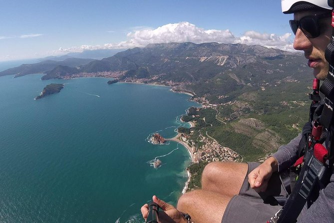 Exclusive Paragliding Montenegro - Seeing Budva from the air