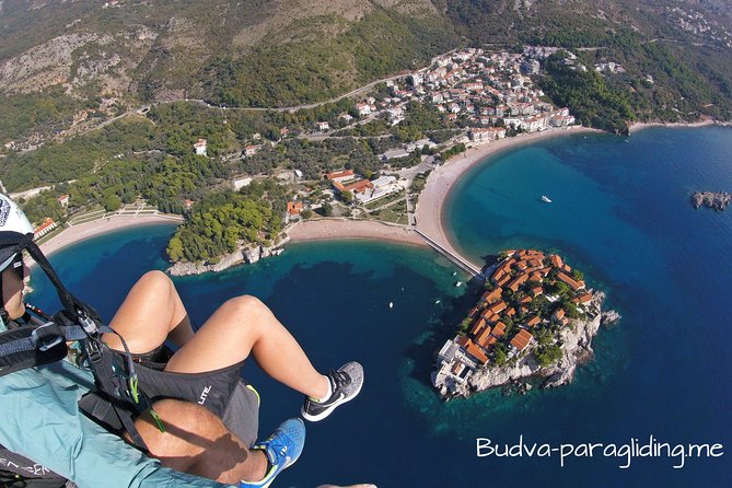 Exclusive Paragliding Montenegro - Bečići Beach and the mountain launch