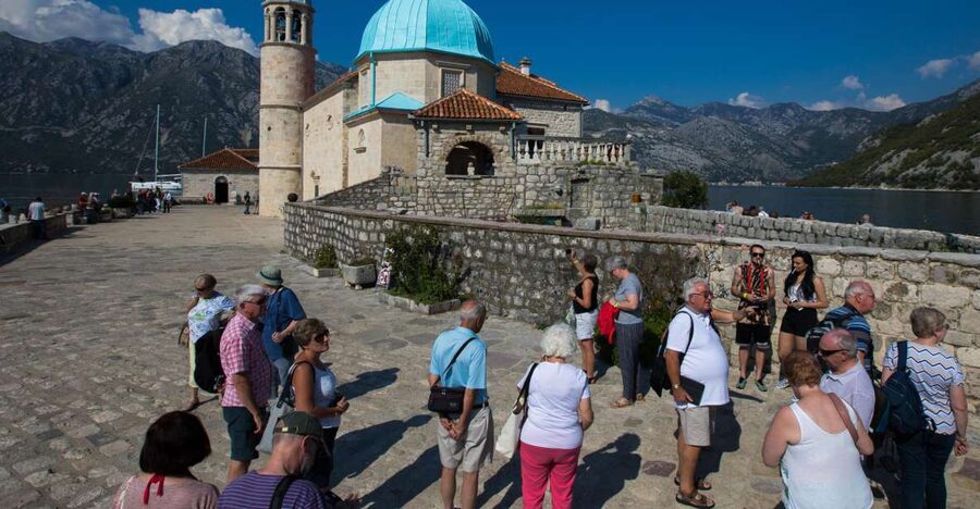 From Dubrovnik: Montenegro Highlights Day Tour - The coastal road and the first sight of the bay