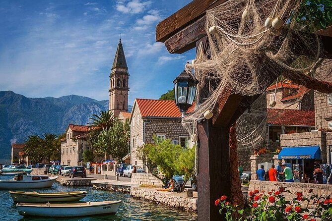 Half-Day Tour in Magnificent Boka Bay - The Perast view from the water