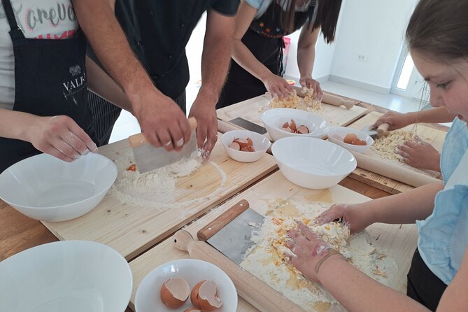 Handmade Pasta Cooking Class with Italian Chef in Montenegro - Preparing the sauce before touching the dough