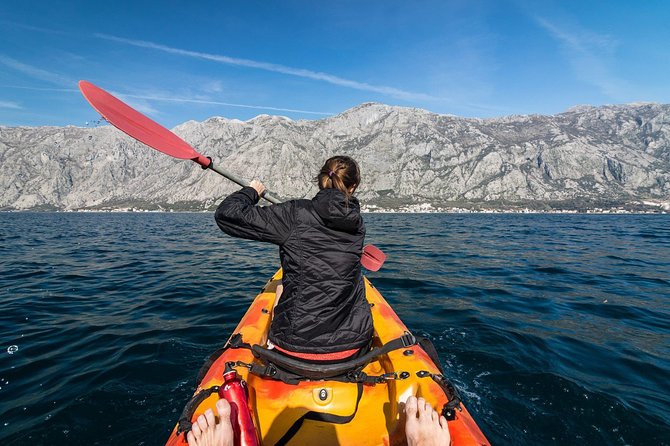 Kayak active tour - The bay between Kotor and Prčanj