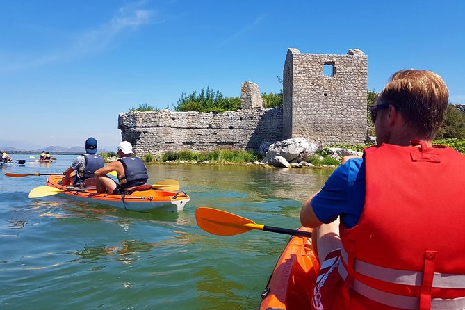 Kayak Guided Tour Skadar lake - Adventure in National park - Fort Lesendro and a second slice of history
