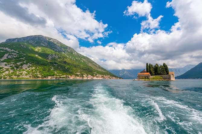 Kotor: Blue Cave Swim Stop, Lady of the Rocks & Submarine Base - Mamula Island and the former submarine tunnel