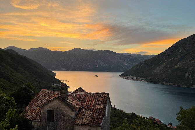 Kotor Jeep Tour: Hidden Stone Village & Food Tasting - Local food beneath the chestnut trees
