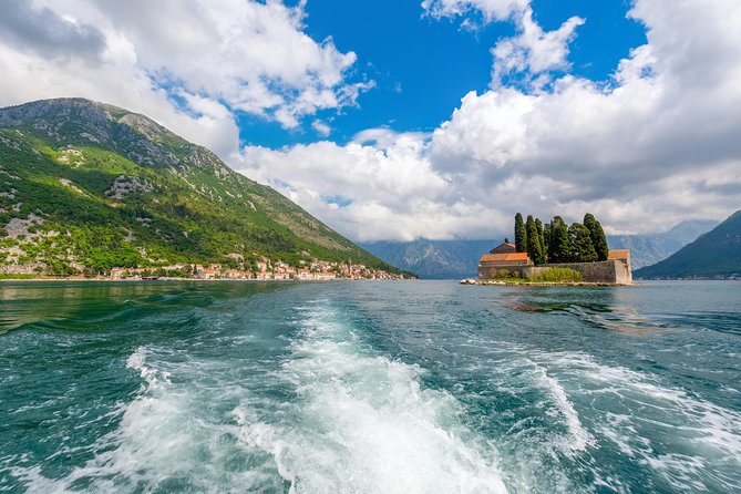 Kotor Private Speedboat Rental: Blue Cave & Lady of the Rocks - Leaving Kotor Bay by speedboat