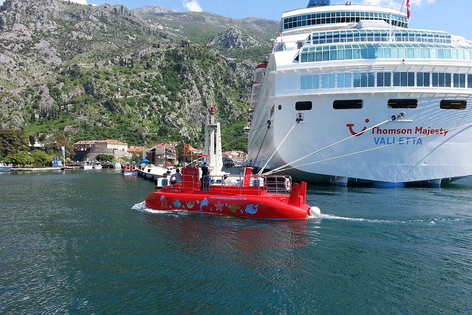Kotor Red Semi-Submarine Tour: Underwater Cabin Family Adventure - Forty minutes above the water