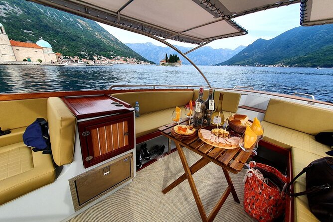 Kotor Sightseeing Exclusive 4-Hour Private Boat Tour up to 12 ppl - Lustica views and time on the water