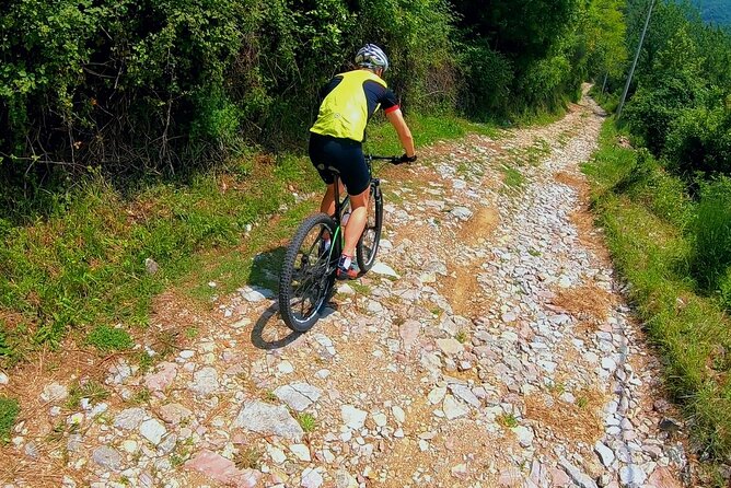 Mountain Biking on Vrmac peninsula - Panoramic view on Kotor bay - Fort Vrmac and its abandoned military setting
