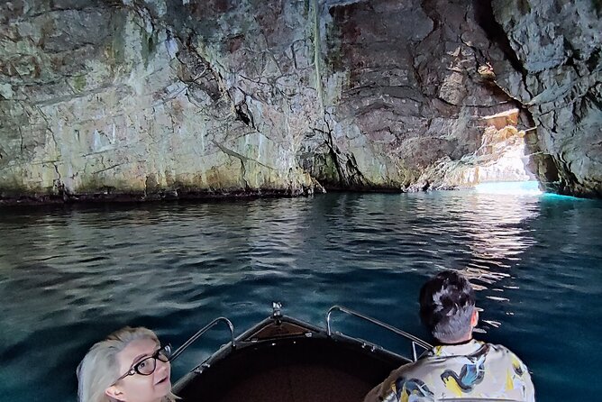 Perast-Our Lady Of The Rocks &Blue Cave-Private Tour Black Pearl - Inside the former Yugoslav submarine tunnel