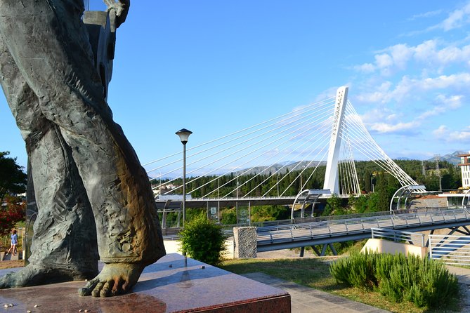 Private Podgorica City Walking Tour - The Vysotsky monument and a second bridge