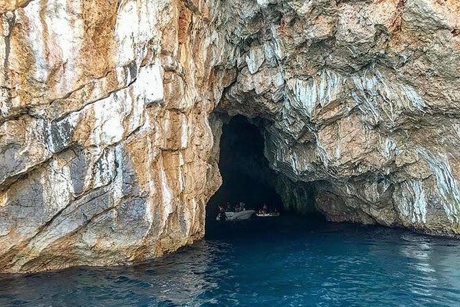 Private tour:Blue Cave,Mamula Island, Submarine Tunnel, Our Lady of the Rock(3h) - Blue Cave: light, water, and a short visit