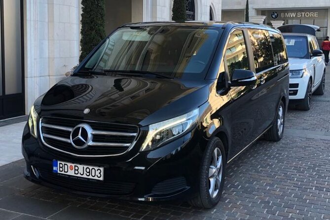Private Transfer from Kotor or Perast to Dubrovnik airport - What the vehicle and service promise