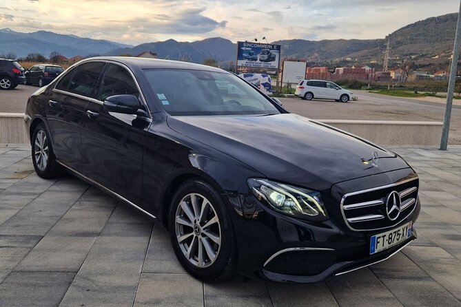Private Transfer from Tivat or Porto Montenegro to Tivat airport - The value of a private car for couples and small groups
