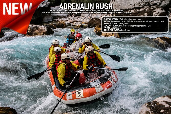Rafting Adrenalin 7km - Key points before you book