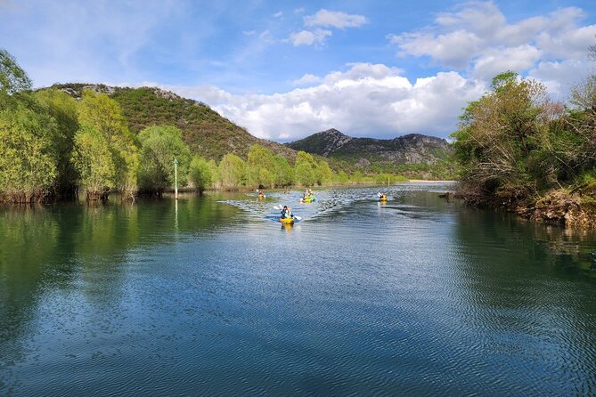 Skadar Lake on kayaks Experience with Spectacular Views - Zabljak Crnojevica and the old Zeta kingdom
