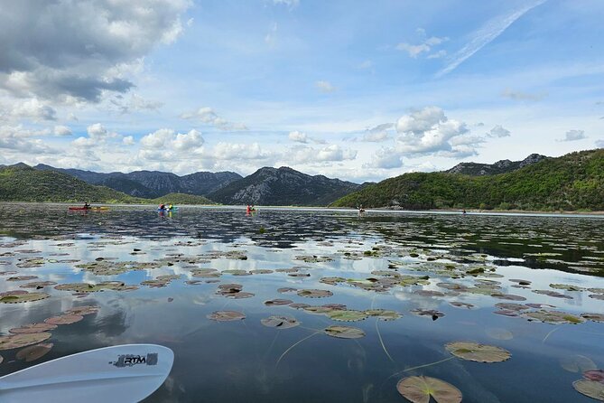 Skadar Lake on kayaks Experience with Spectacular Views - From calm river to open water