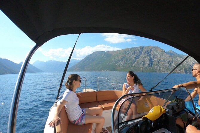 Speed Boat 3-Hour Guided Tour at the Blue Cave - Mamula fortress at the entrance to Kotor Bay