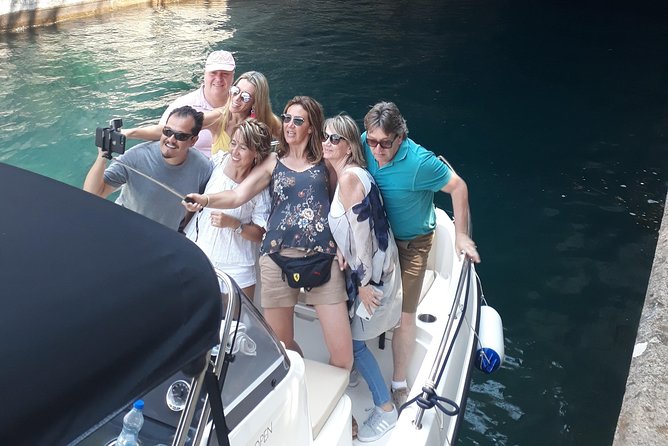 Speed Boat Trip: Kotor Bay attraction , Blue Cave and beach time - Passing Mamula Island and Montenegro’s wartime coast