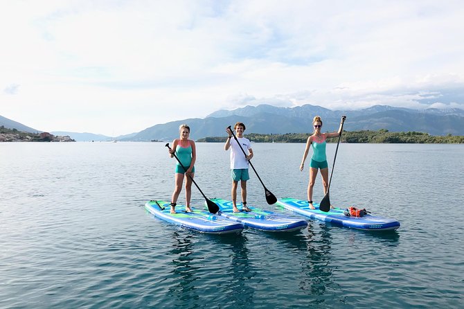 Stand-Up-Paddle Board at Bay of Kotor from Tivat or Kotor - Around Sveti Marko Island