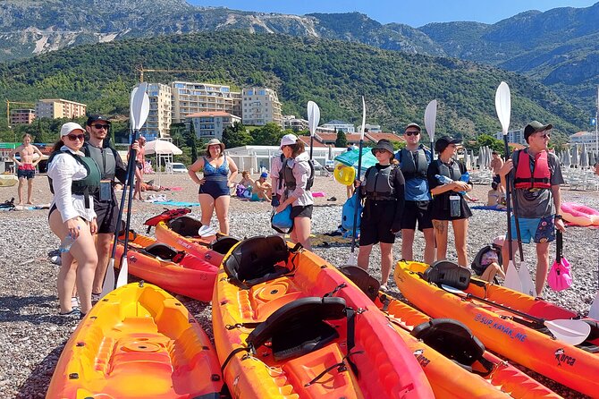 SUP-board and kayak rental point: from 1 hour to full day - Starting from Budva’s Slovenian Coast