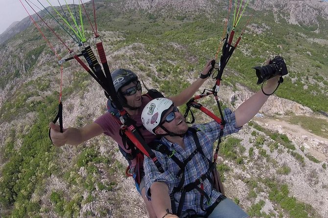 Tandem paragliding in Budva /All-inclusive - Who will enjoy this most