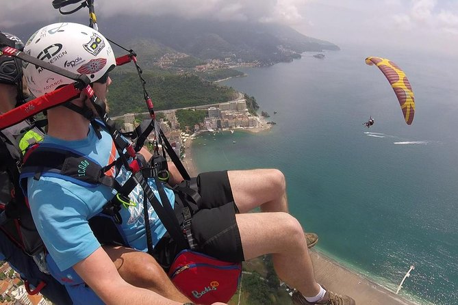 Tandem paragliding in Budva /All-inclusive - Why Budva looks best from above