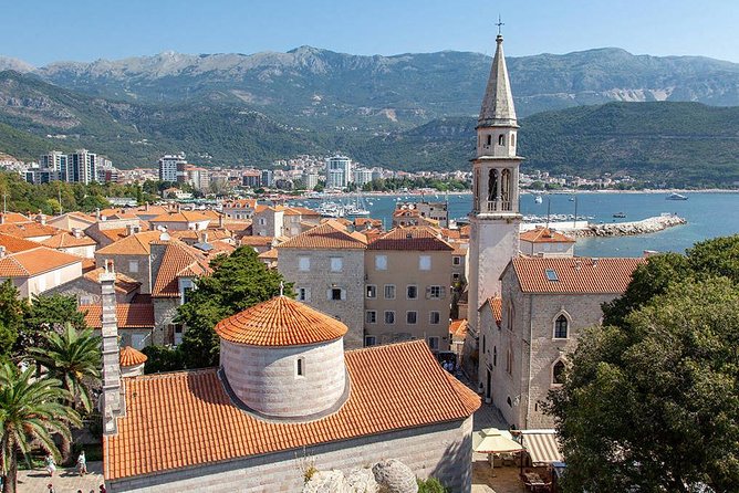 Ticket Tour: Kotor Bay Cable Car, Budva, Sveti Stefan - Mogren Fortress brings the first wide view