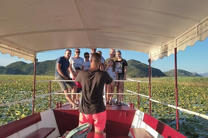 Virpazar Skadar Lake National Park Guided Boat Tour - The broad lake, islands, and floating plants